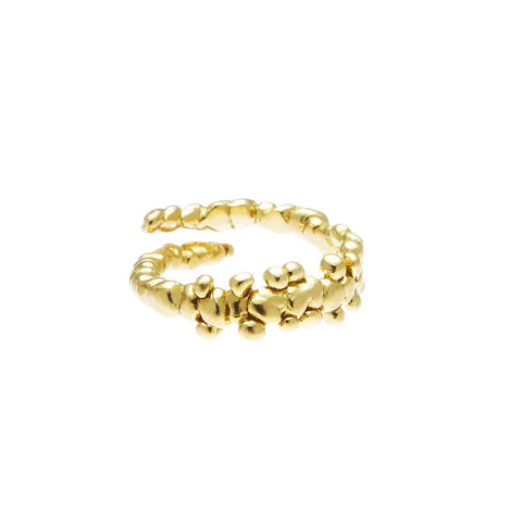 Fine Confetti Ring Gold