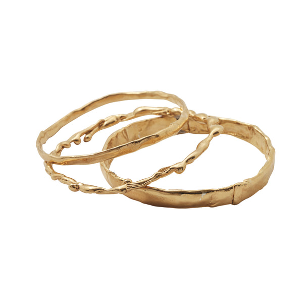 Thick Bangle Gold