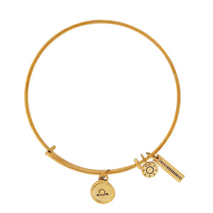 Star Sign Bangle Gold