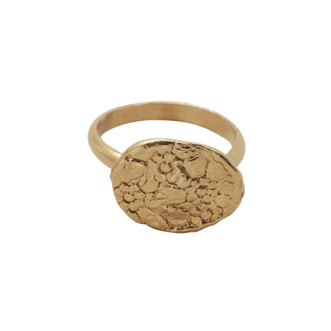 Floral Ring Gold