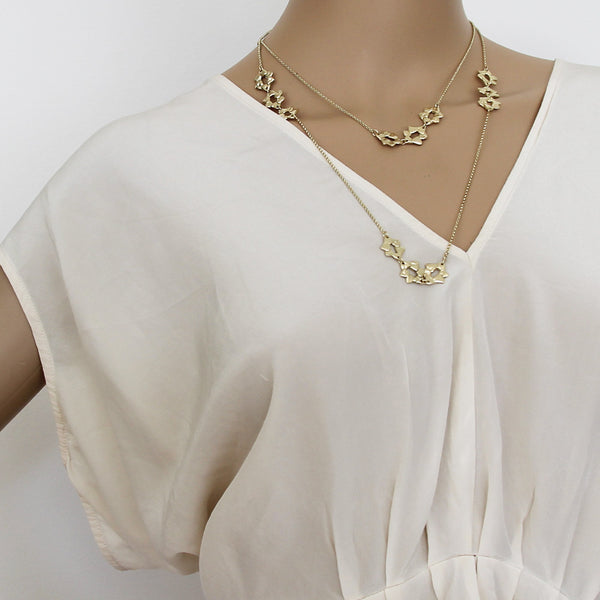 Long Hani Necklace Gold