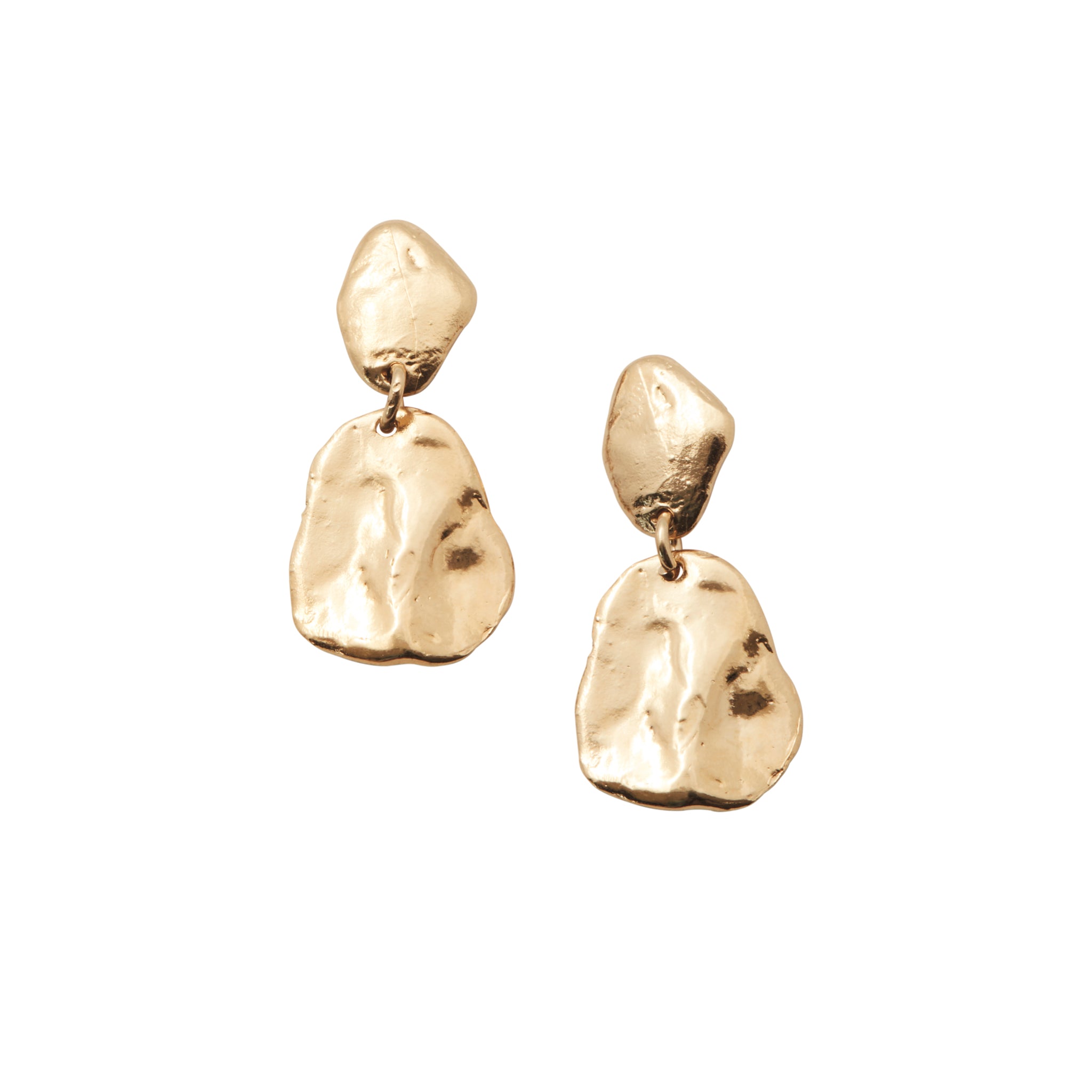 Nougat Earrings Gold