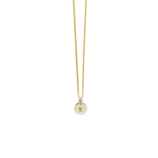 Initial Necklace - Gold