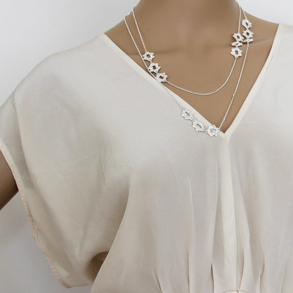 Long Hani Necklace Silver