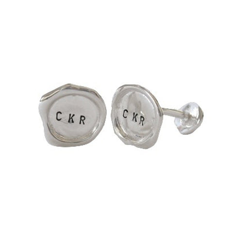 Personalised Cuff Links - Silver