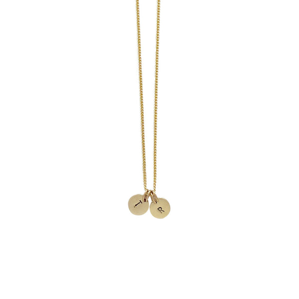 Initial Necklace - Gold