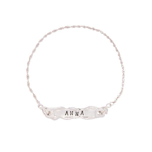 Personalised Bracelet - Silver