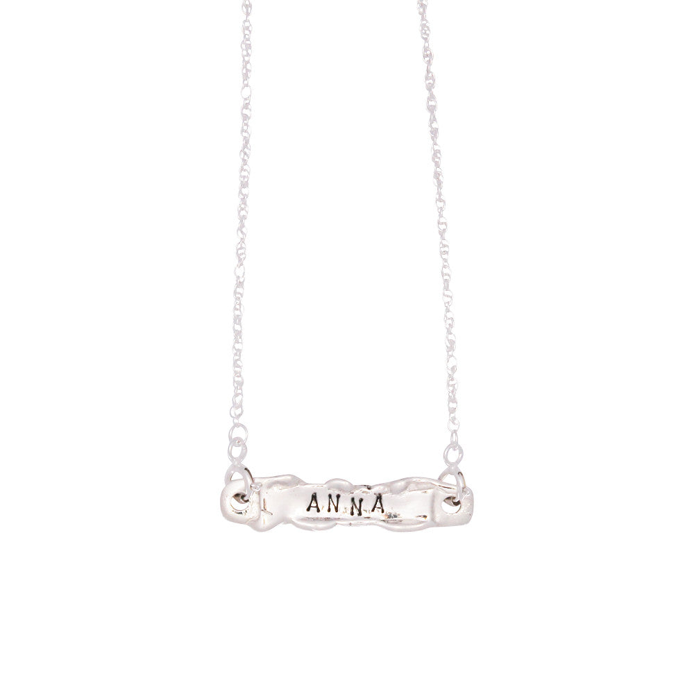 Personalised Necklace - Silver